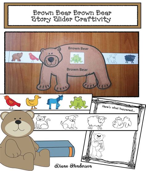 brown bear crafts preschool|brown bear brown bear activities preschool.